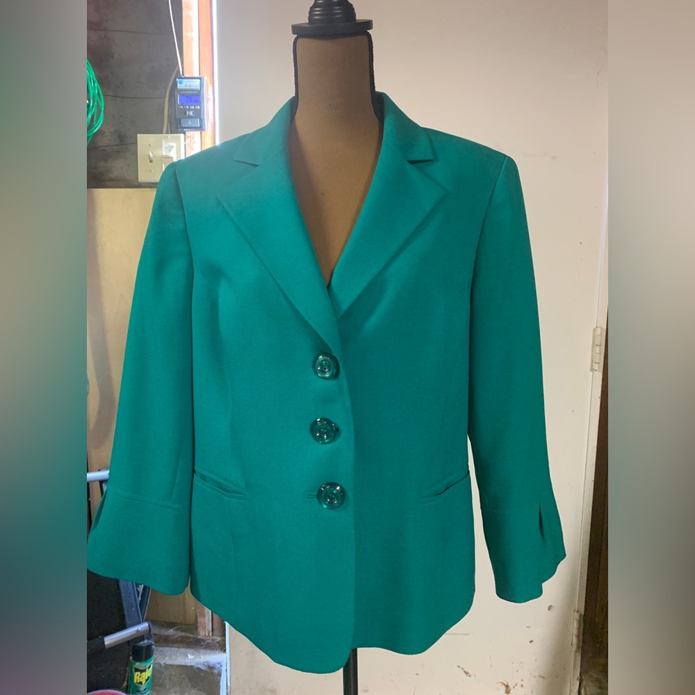 Beautiful emerald green suit